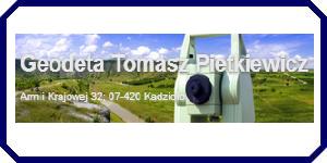 geodezja Kadzidło Tomasz Pietkiewicz