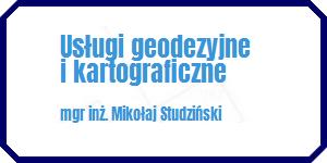 Geodeta Nowy Sącz Mikołaj Studziński 